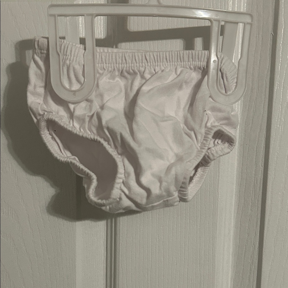 Carter's White Diaper Cover